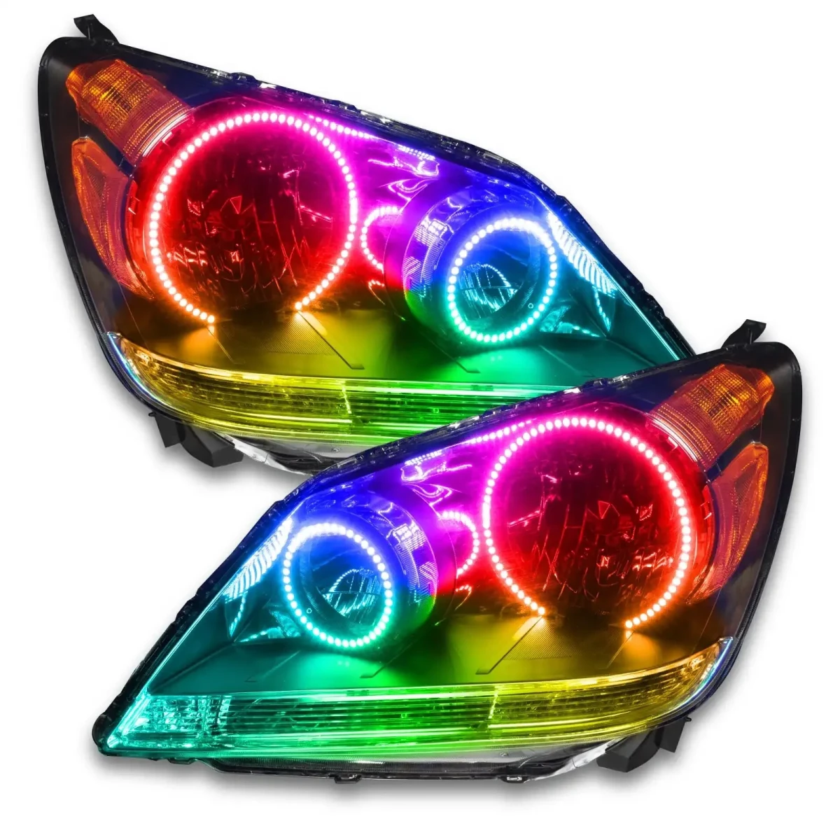 Honda Odyssey Headlight Assemblies - ORACLE Lighting - SMD HL - ColorSHIFT w/ BC2 Controller - `08-`10