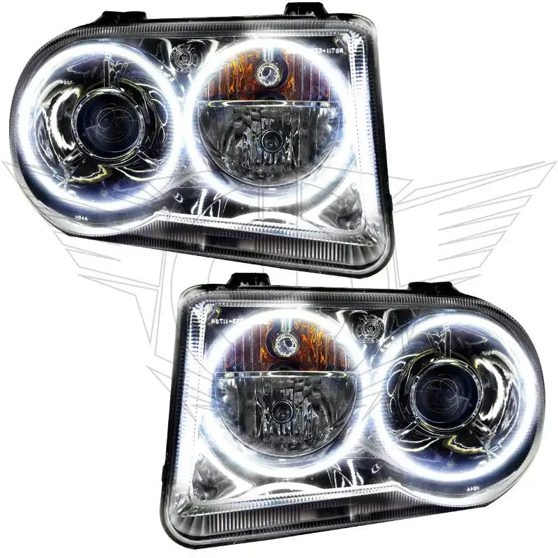 Chrysler 300 Headlight Assemblies - ORACLE Lighting - ColorSHIFT w/ BC2 Controller - `05-`10