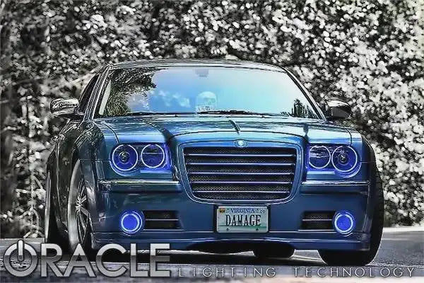 Chrysler 300 Headlight Assemblies - ORACLE Lighting - ColorSHIFT w/ BC2 Controller - `05-`10