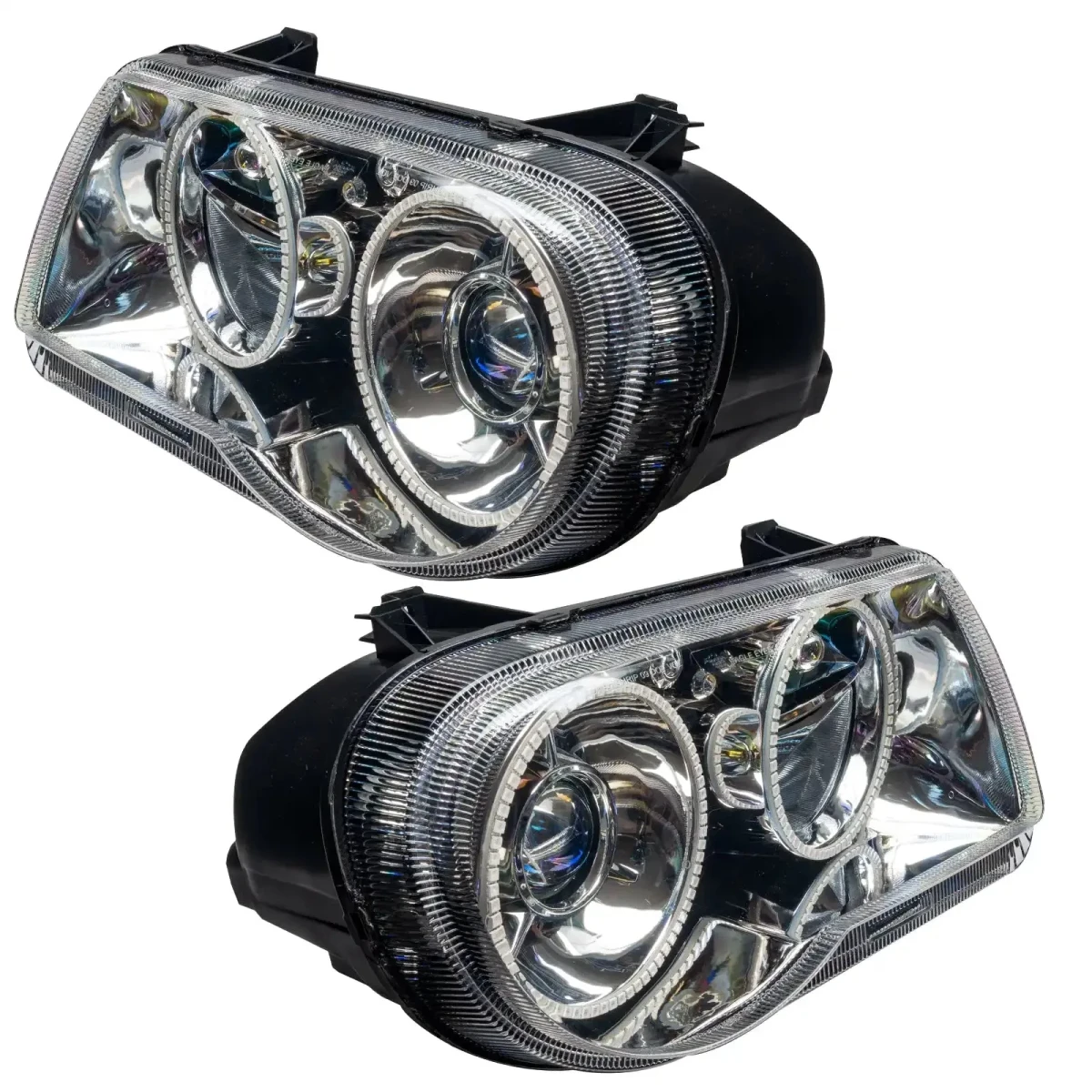 Chrysler 300 Headlight Assemblies - ORACLE Lighting - ColorSHIFT w/ BC2 Controller - `05-`10