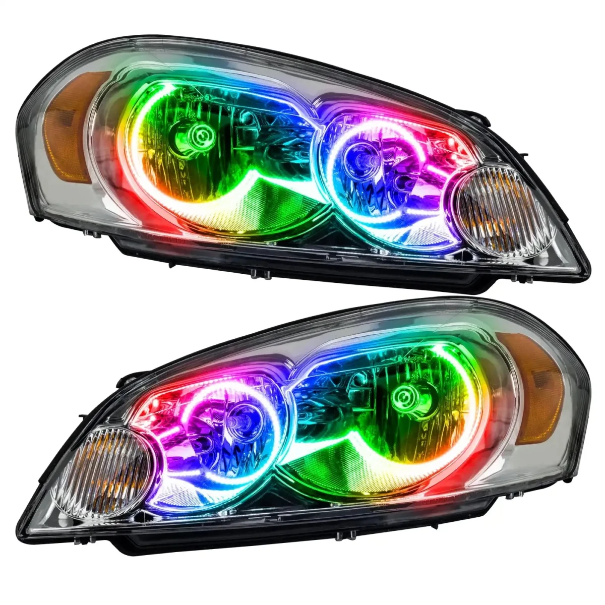 Chevrolet Impala Headlight Assemblies - ORACLE Lighting - ColorSHIFT w/ BC2 Controller - `06-`15