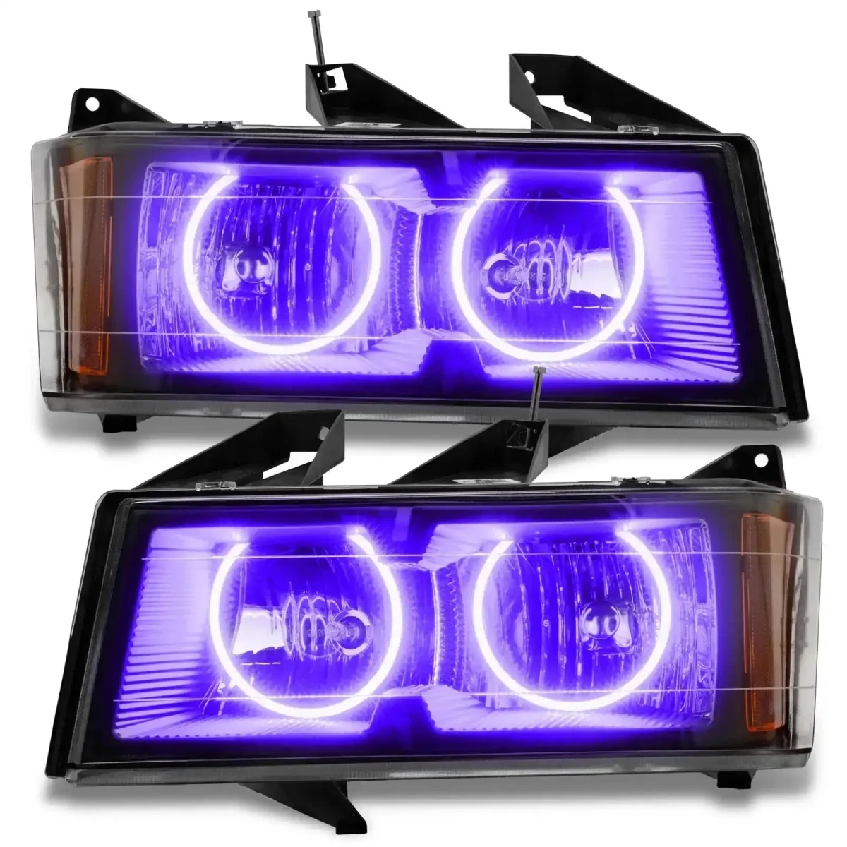 Chevrolet Colorado Headlight Assemblies - ORACLE Lighting - SMD HL - ColorSHIFT w/ BC2 Controller - `04-`12