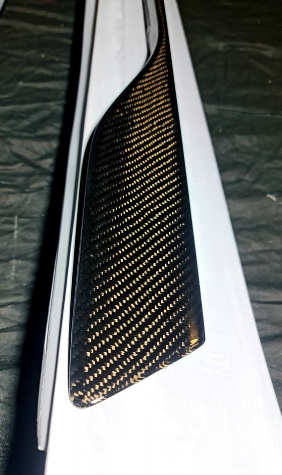 Alfa Romeo Giulia Quadrifoglio GTAm Conversion Kit by PariS'5 GaraGe - Side Skirts - Carbon Fiber