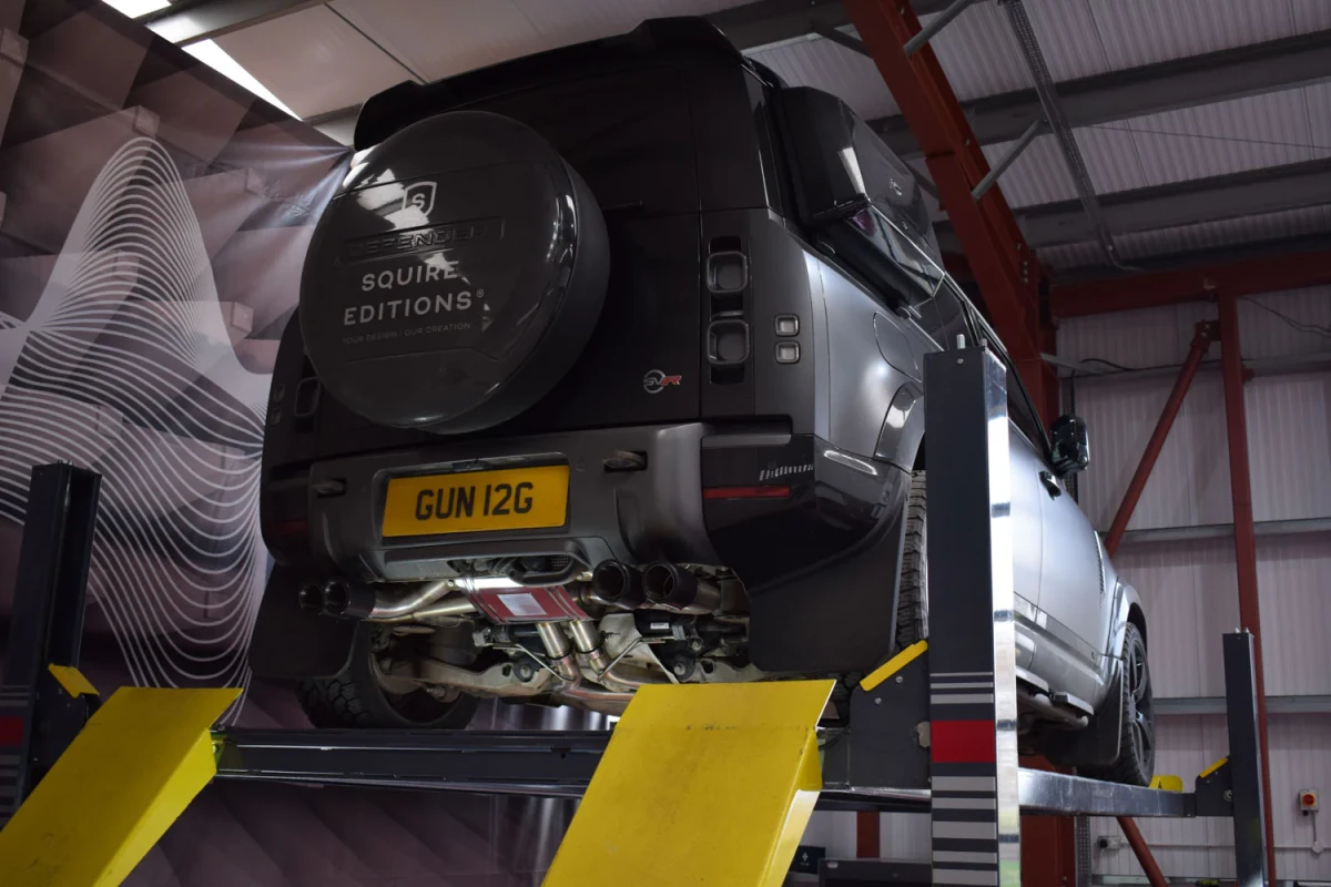Land Rover Defender Performance Exhaust - SuperSport w/ Sound Architect - Quicksilver - P525 V8 90