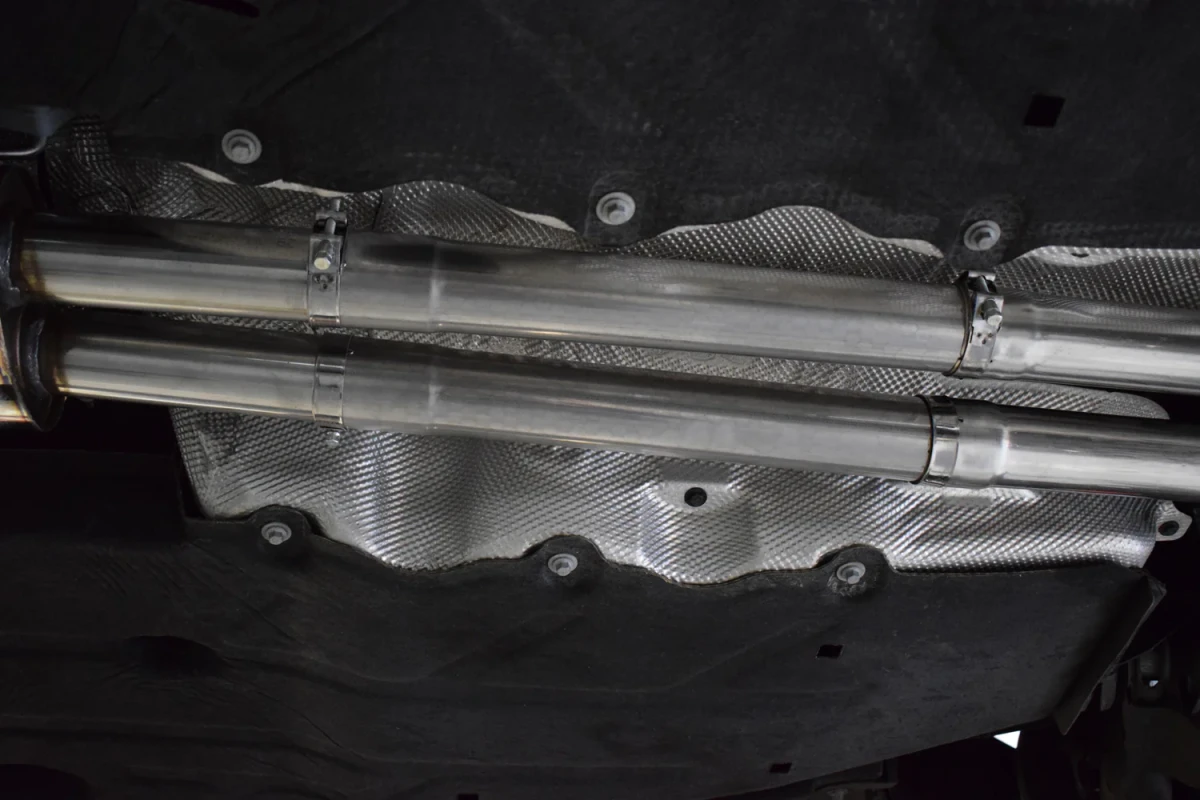 Land Rover Defender Performance Exhaust - SuperSport w/ Sound Architect - Quicksilver - P400 V8 90