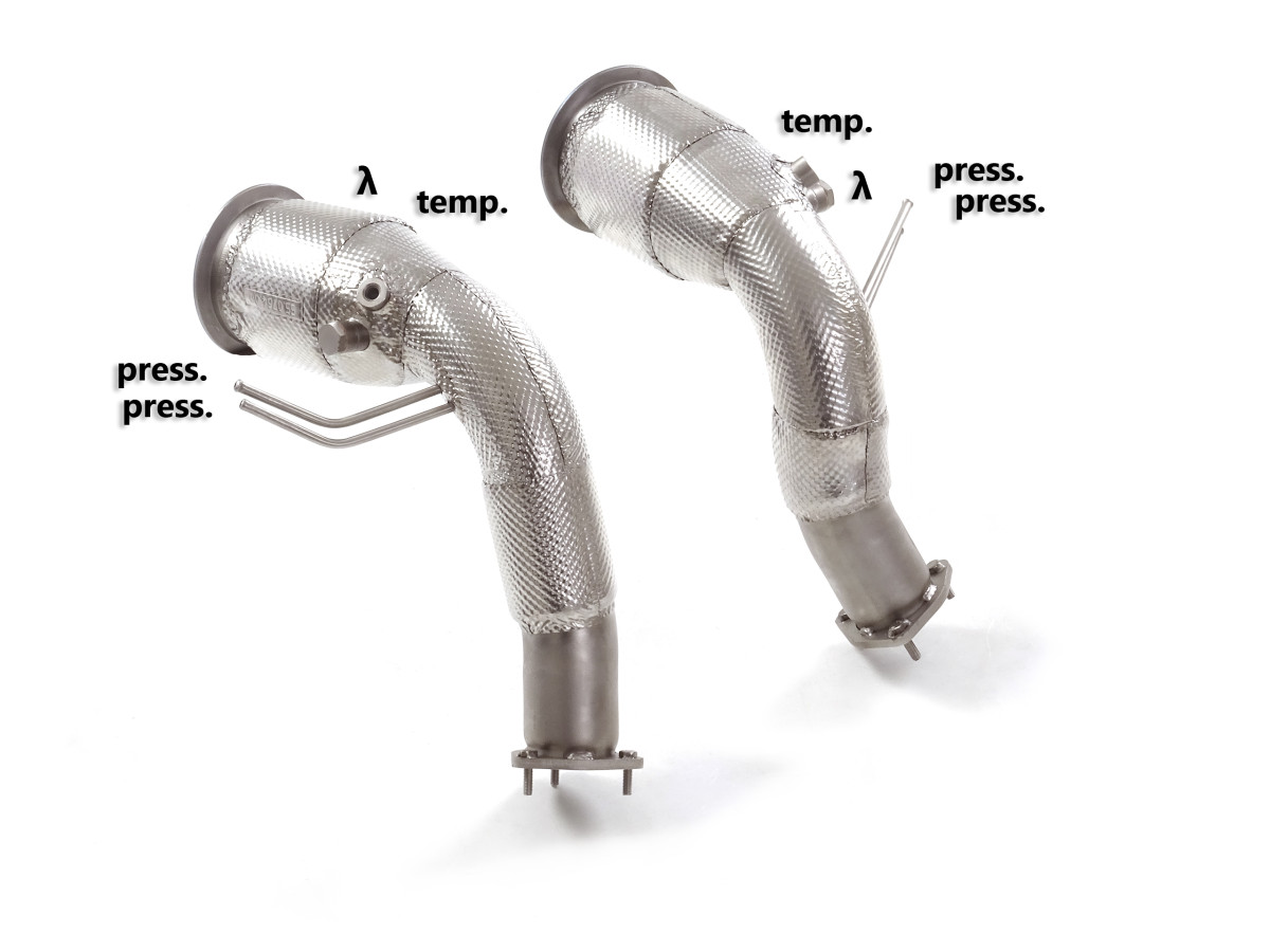 Audi RS7 Sportback Performance Down Pipes - 4.0TFSI Quattro - Ragazzon - DeCat Pipes