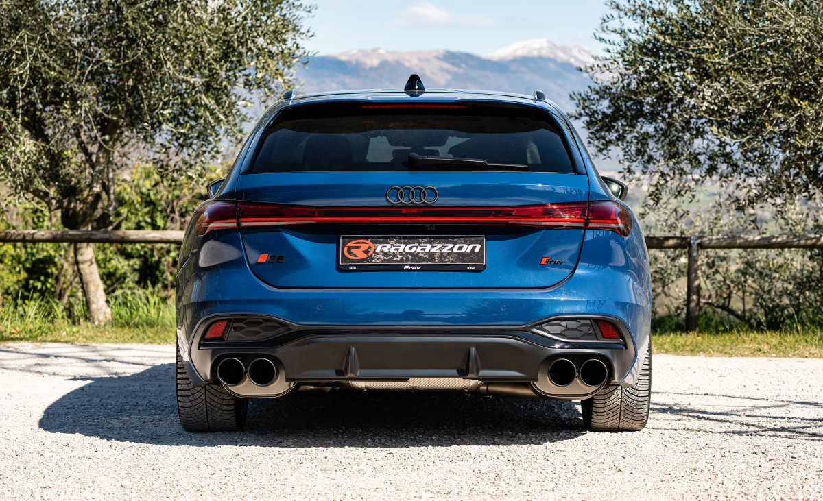 Audi S5 Performance Exhaust by Ragazzon - Center Section w/ Resonator - Evo Line - 2024+