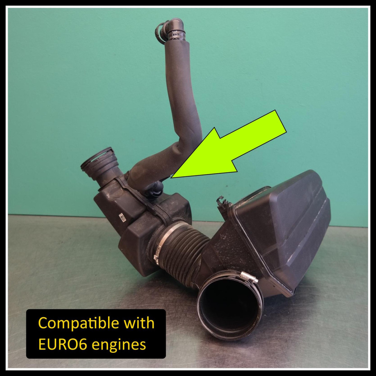 BMW G Series Performance Air Intake - Ramair - Foam Filter + Heatshield + Carbon Fiber Lid - Black - B48 2.0i
