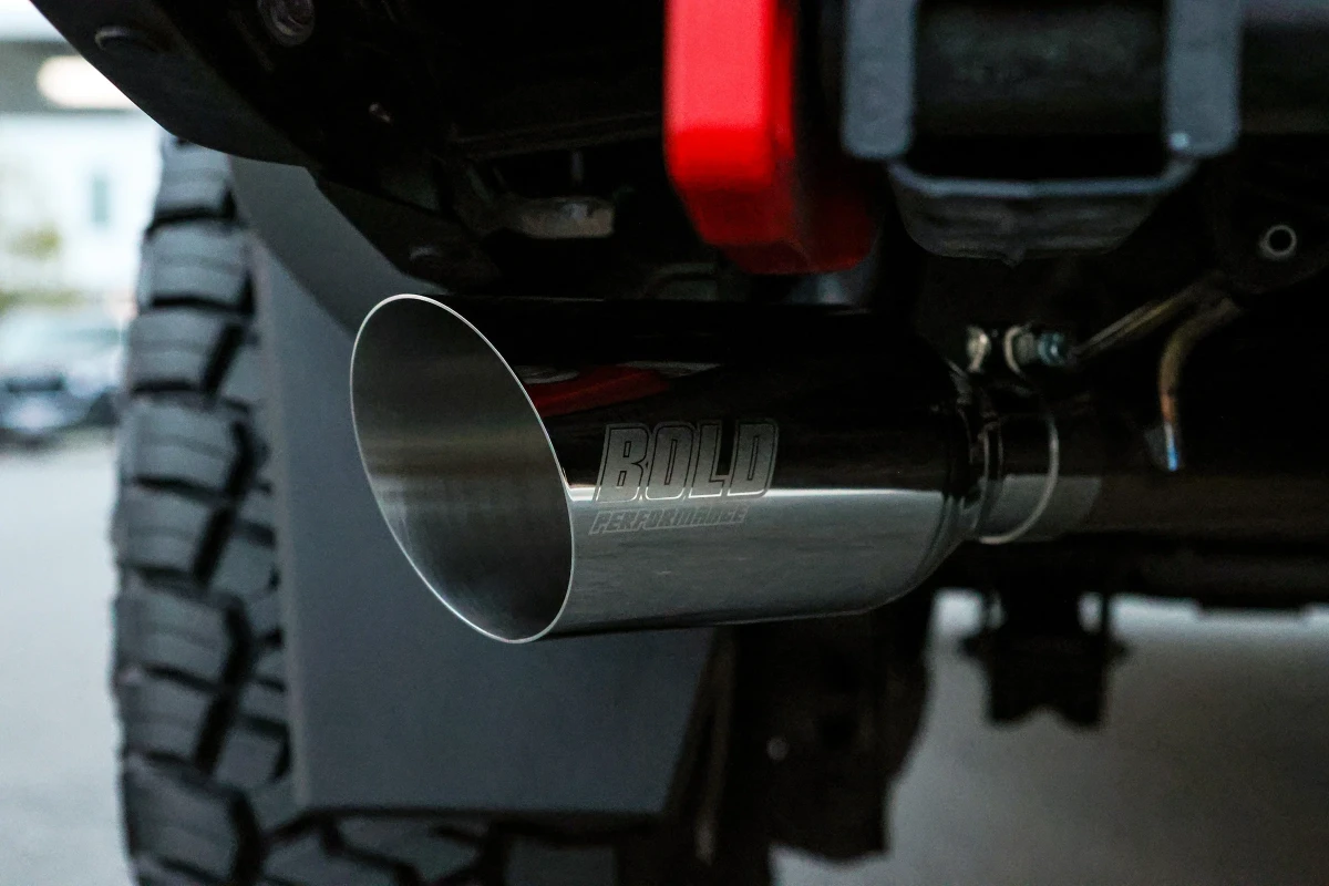 Toyota Tacoma Performance Exhaust - Remark - Cat Back - Bold - `24+ Long Bed