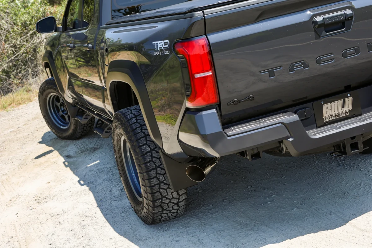 Toyota Tacoma Performance Exhaust - Remark - Cat Back - Bold - `24+ Long Bed