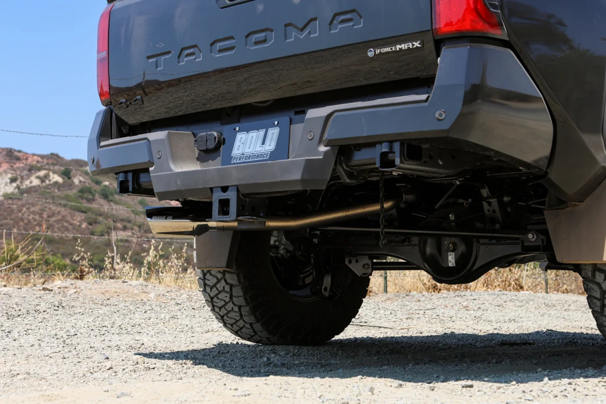 Toyota Tacoma Performance Exhaust - Remark - Cat Back - Bold - `24+ Long Bed