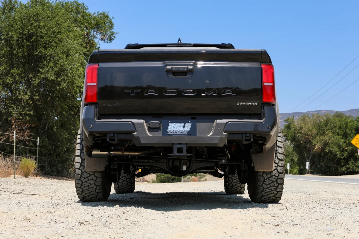 Toyota Tacoma Performance Exhaust - Remark - Cat Back - Bold - `24+ Long Bed