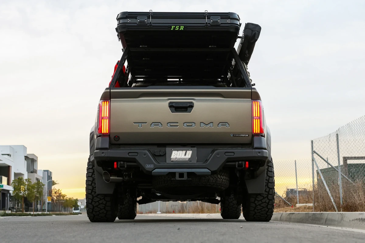 Toyota Tacoma Performance Exhaust - Remark - Cat Back - Bold - `24+ Long Bed