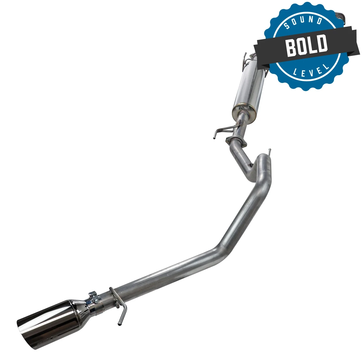 Toyota Tacoma Performance Exhaust - Remark - Cat Back - Bold - `24+ Short Bed