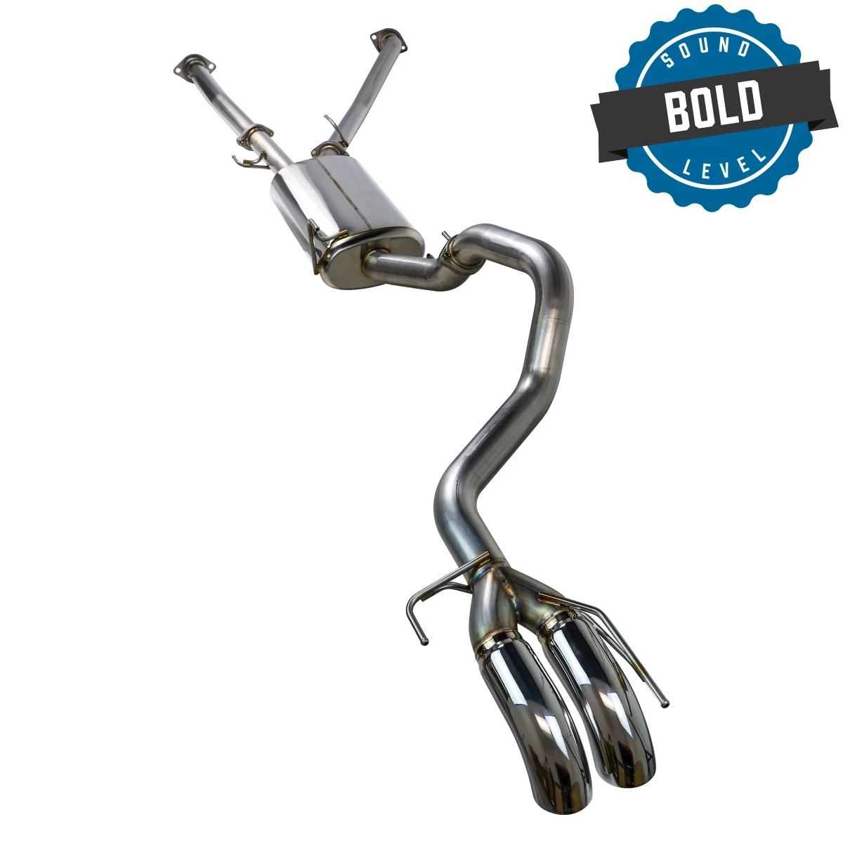 Lexus GX 550 Performance Exhaust - Remark - Cat Back - DualTurn Down Tips - `24+ Lexus GX 550 Performance Exhaust - Remark - Cat Back - DualTurn Down Tips - `24+