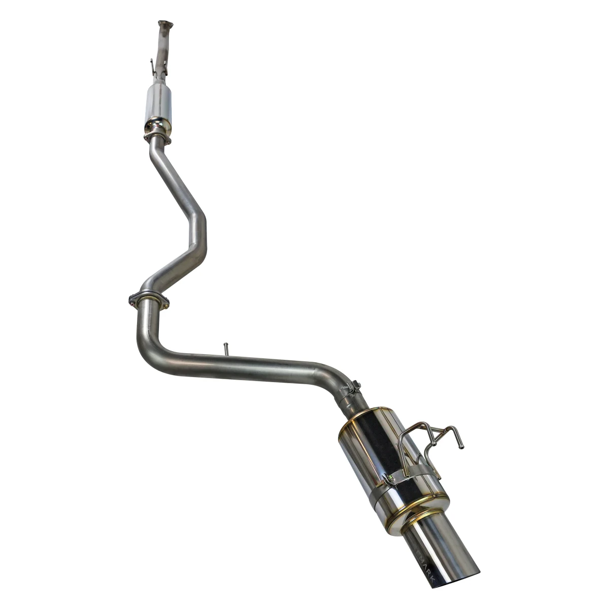 Acura Integra Performance Exhaust - Remark - R1 Spec Single Exit Cat-Back - Stainless Steel w/ Polished Tip - `22+