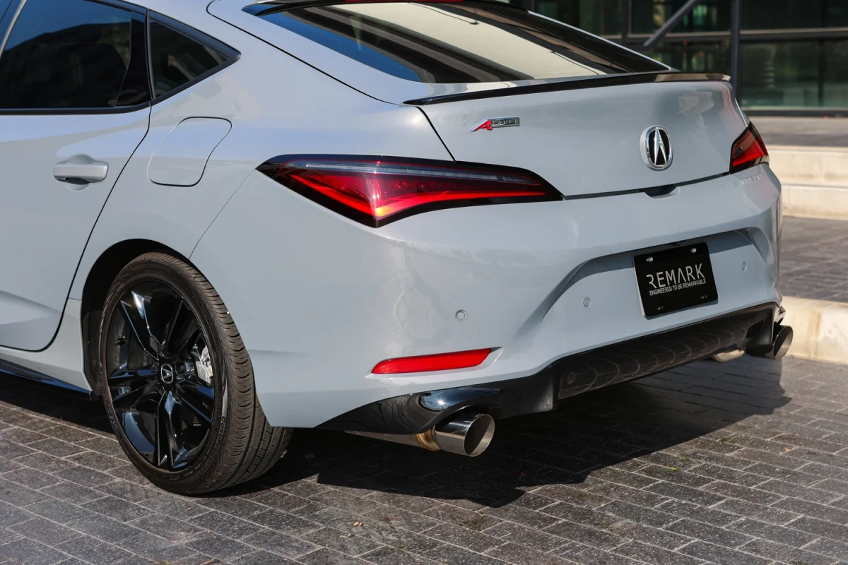 Acura Integra Performance Exhaust - Remark - Cat Back - Stainless Steel Tips - `23+