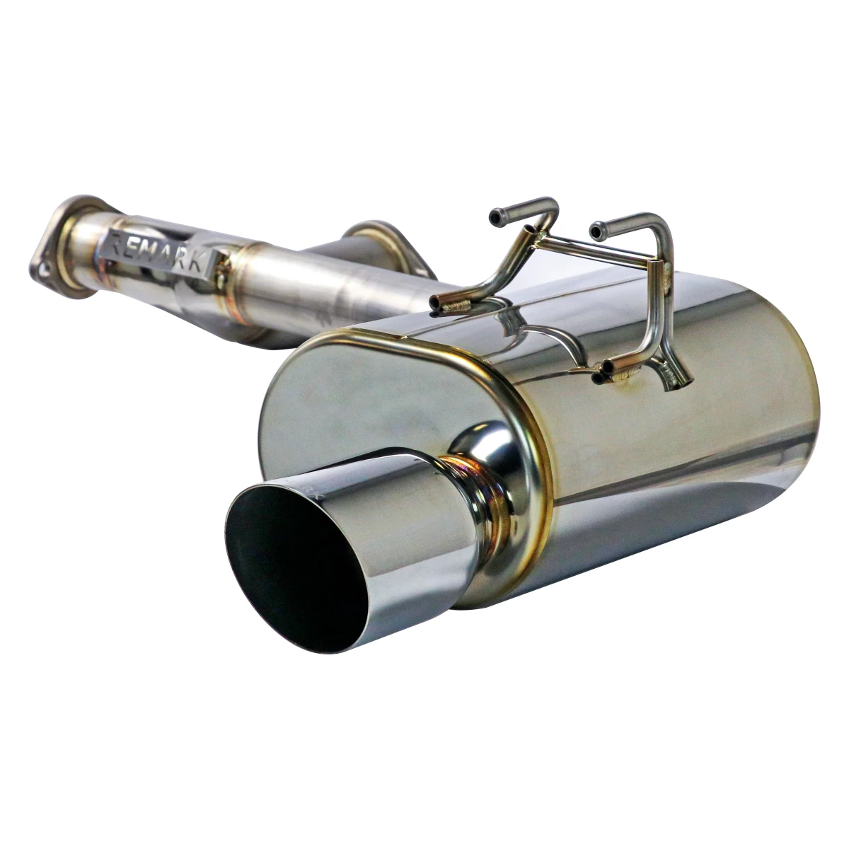 Honda Civic Si Performance Exhaust - Remark - Cat Back - Burnt Stainless Steel - `22+
