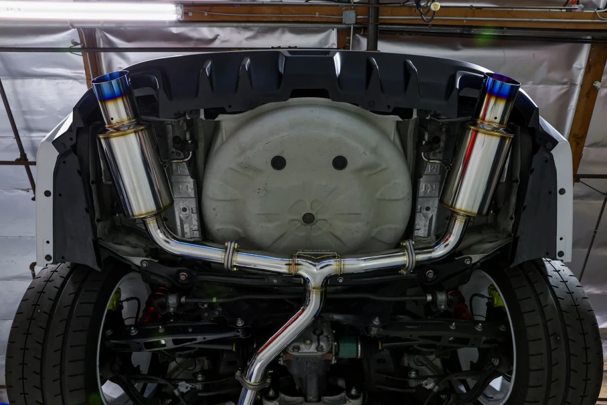 Subaru WRX Performance Exhaust - Remark - Cat-Back Dual Exit - R1-Spec Stainless Tips - Resonated - `15-`21