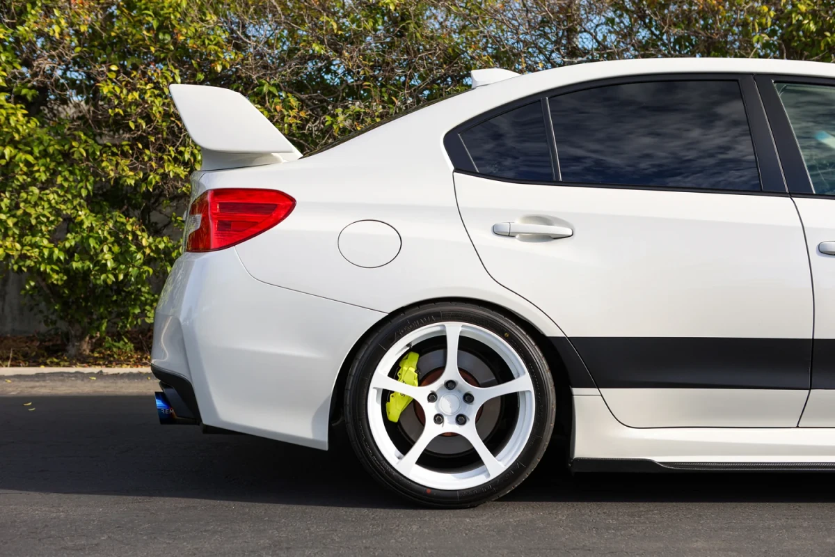 Subaru STI Performance Exhaust - Remark - Cat-Back Dual Exit -R1-Spec Burnt Stainless Tips - Non-Resonated - `15-`21
