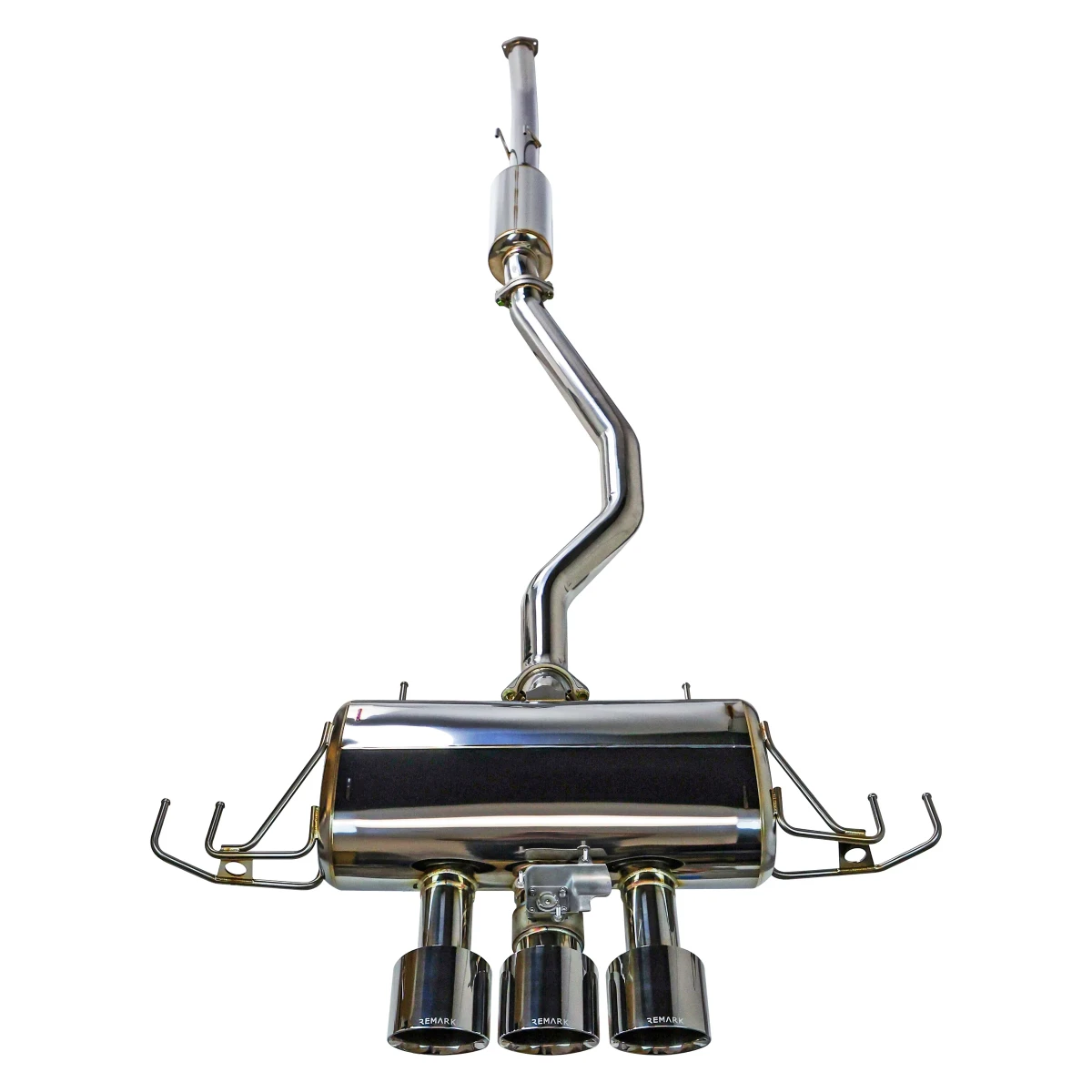 Honda Civic Type R Performance Exhaust - Remark - Cat Back - Triple Tip - Q-Spec - `23+