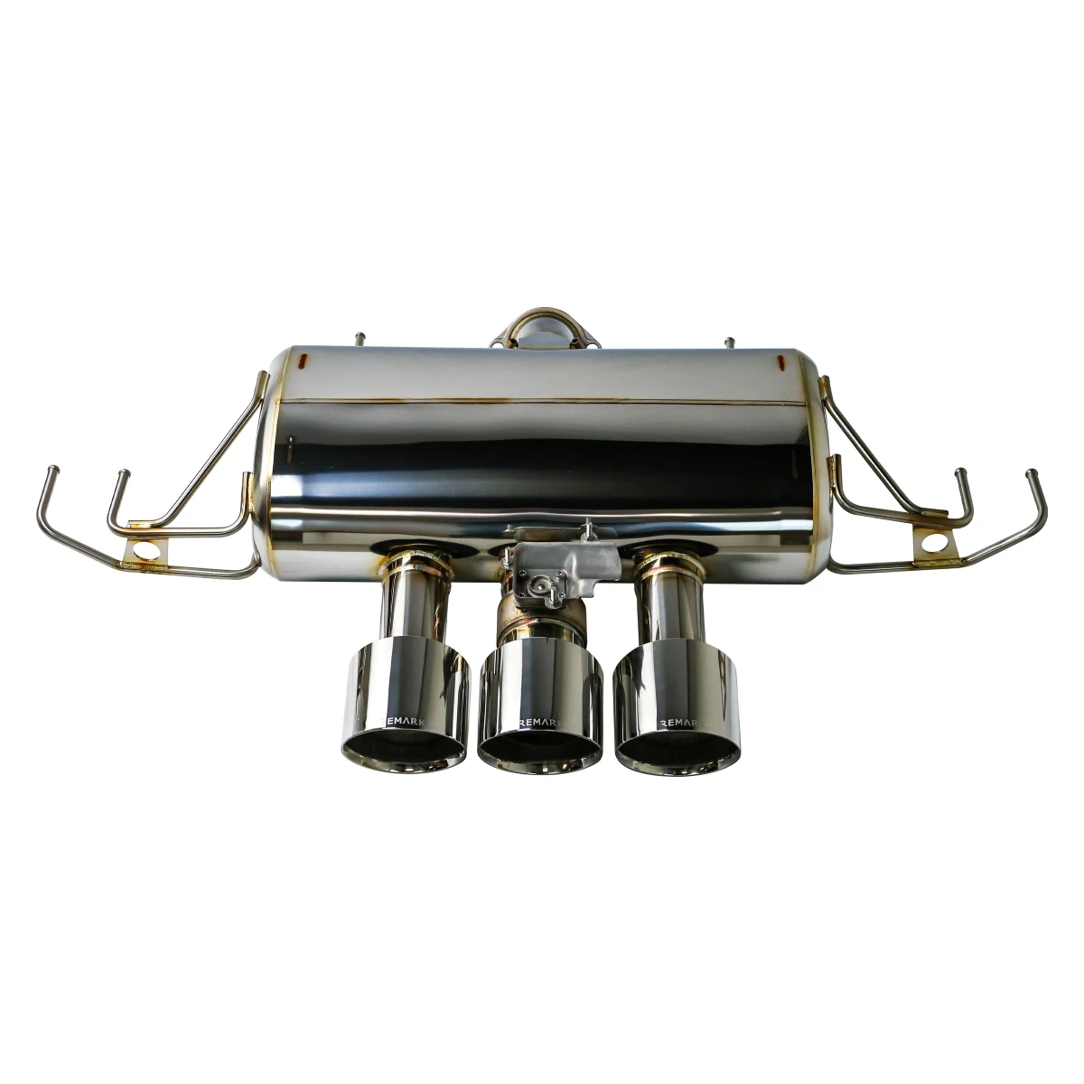 Honda Civic Type R Performance Exhaust - Remark - Cat Back - Triple Tip - Q-Spec - `23+