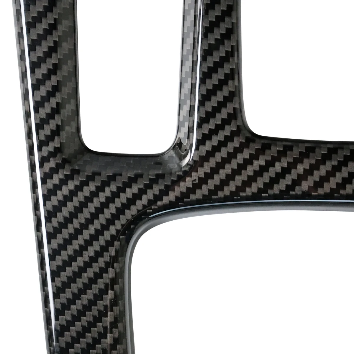 Honda Civic Carbon Fiber Console Cover - Remark - Gloss - `22+