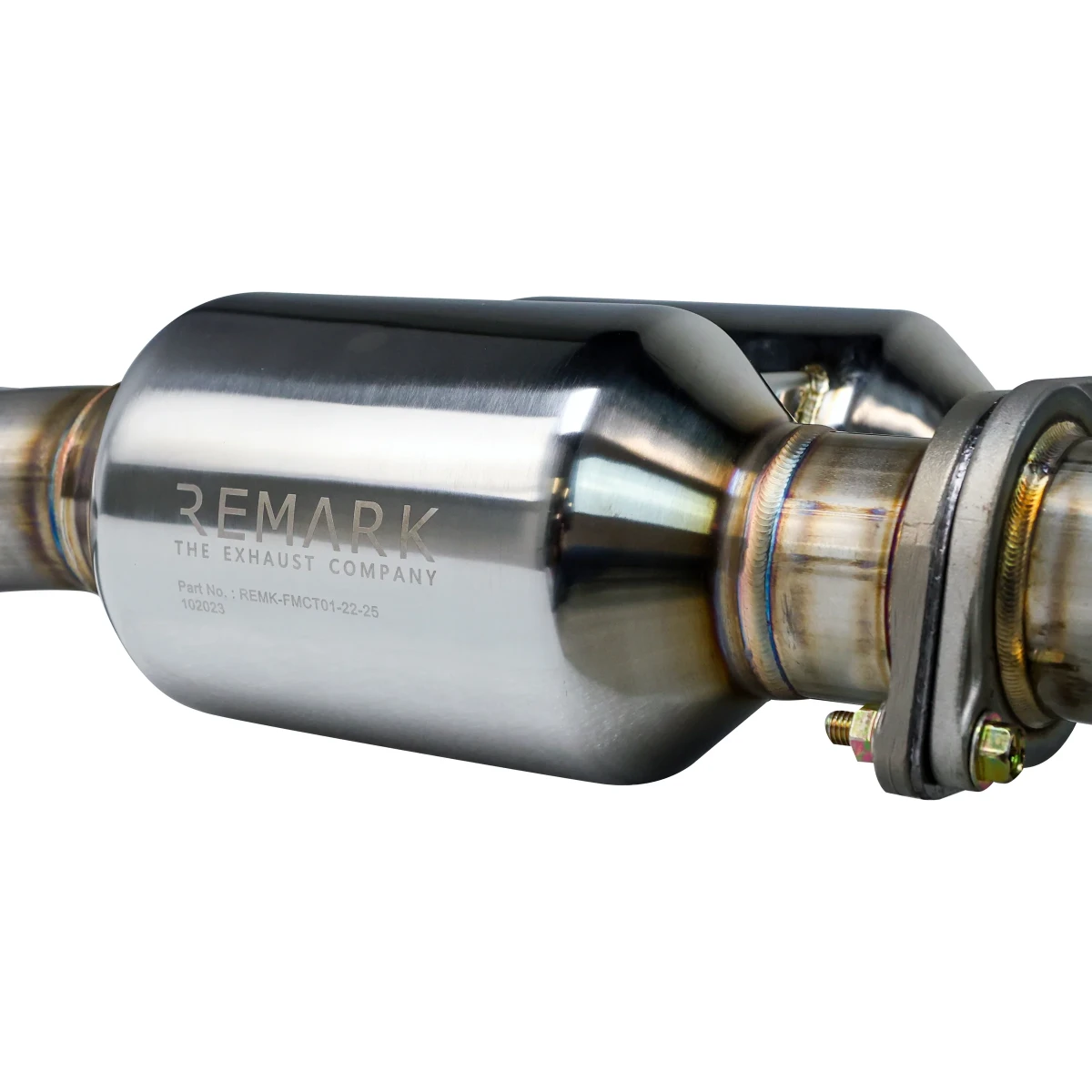 Lexus IS500 Performance Exhaust - Remark - Midpipe Kit w/ High Flow Cat - Resonated - `22-`25