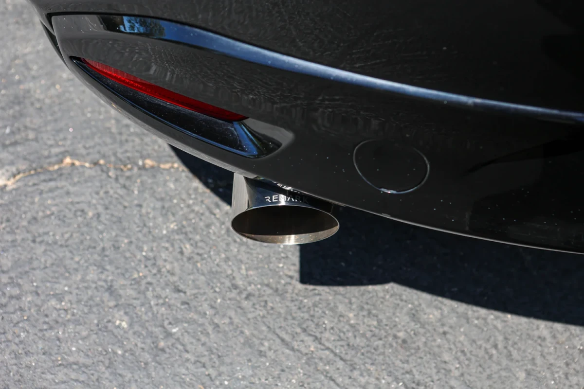 Mazda 3 Performance Exhaust - Remark - Axle Back, Dual Burnt SS Single Wall Tips, Muffler Version - `19-`27