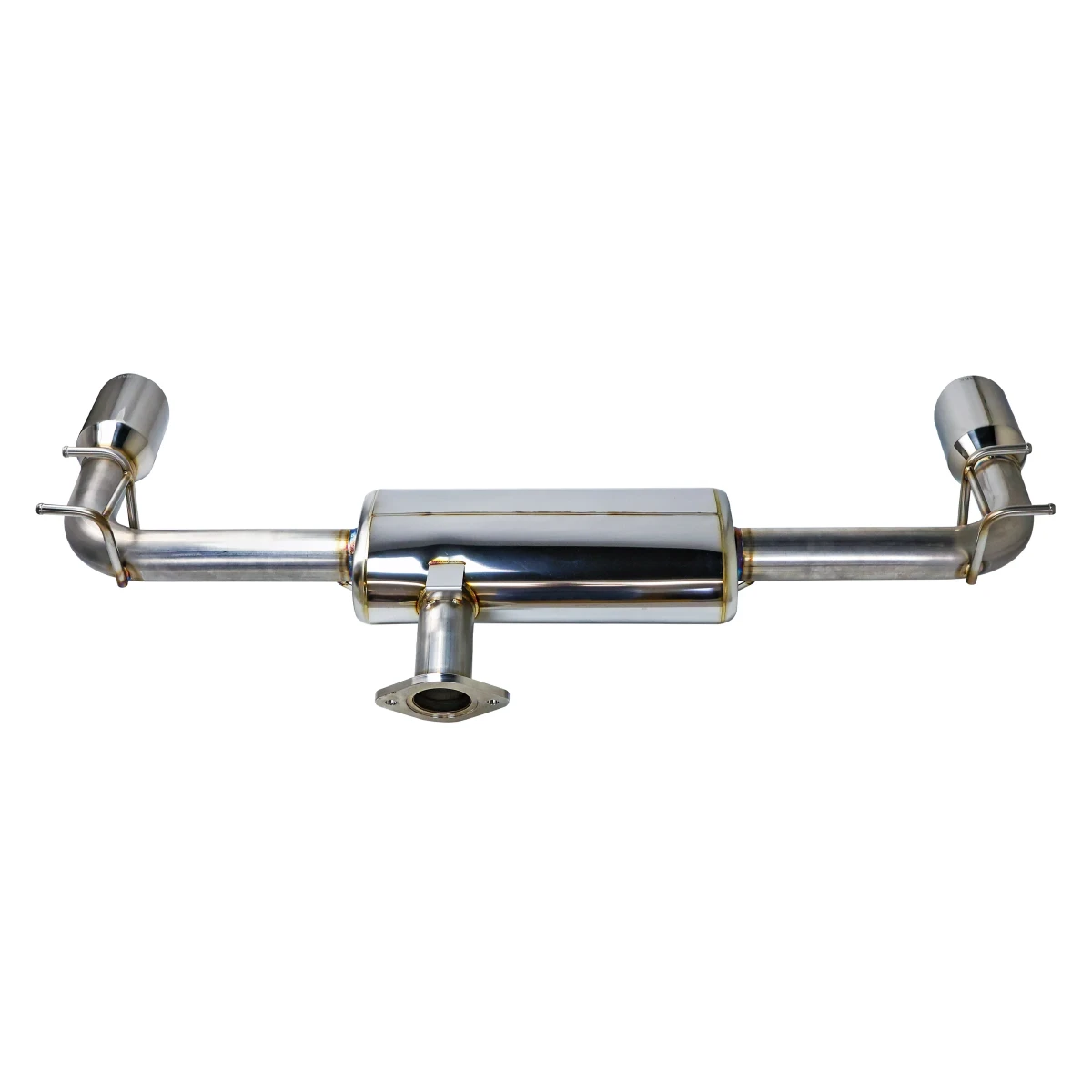 Mazda 3 Performance Exhaust - Remark - Axle Back, Dual Burnt SS Single Wall Tips, Muffler Version - `19-`27