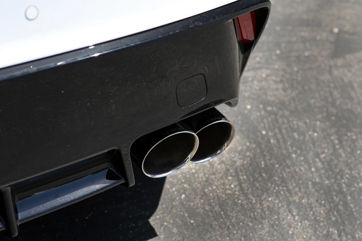 Lexus IS500 Performance Exhaust - Remark - Axle Back - Muffler Version, Burnt Stainless Double Wall Tips - `22+