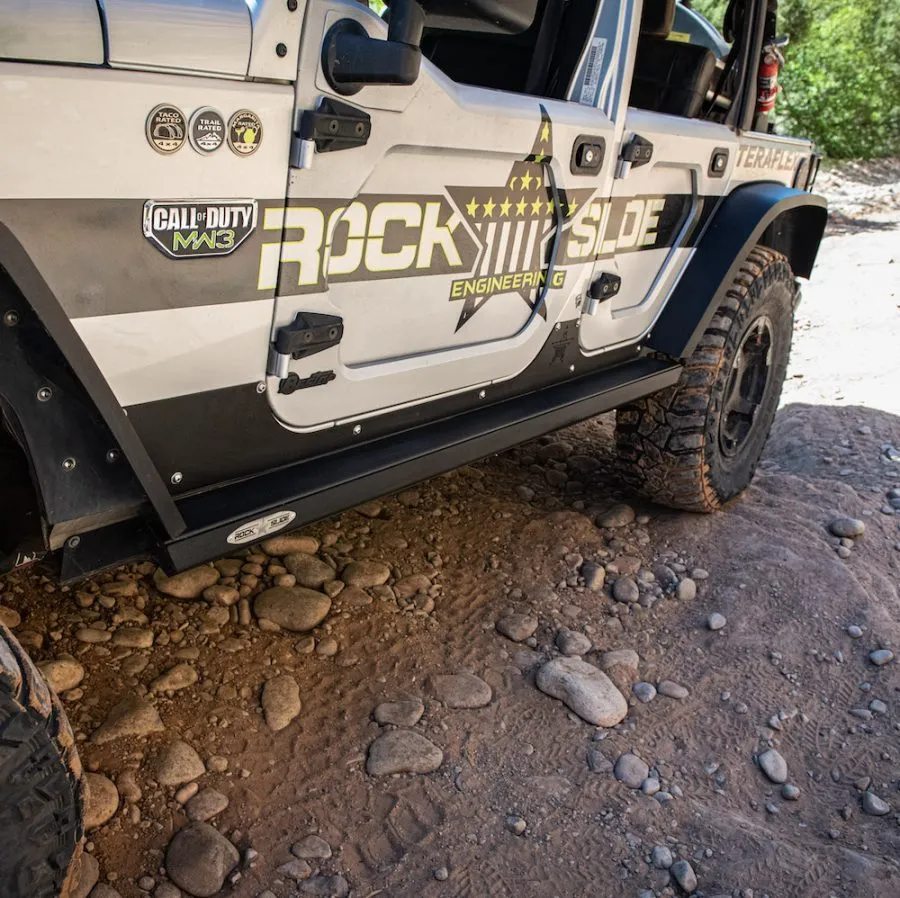 Jeep JK Step Sliders - Rock Slide Engineering - `07-`18