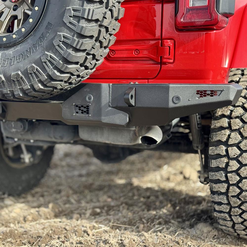 Jeep Wrangler JL Bumper - Rear - Rock Slide Engineering - Appalachian Steel - `18+