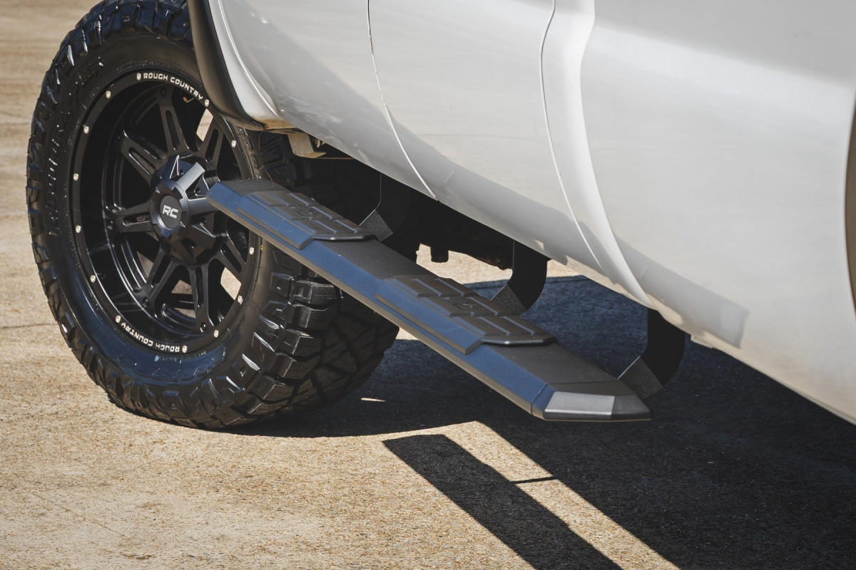 Ford F-350 Running Boards - Rough Country - TR2-Series - '99 -'16 Ford F-350 Running Boards - Rough Country - TR2-Series - '99 -'16