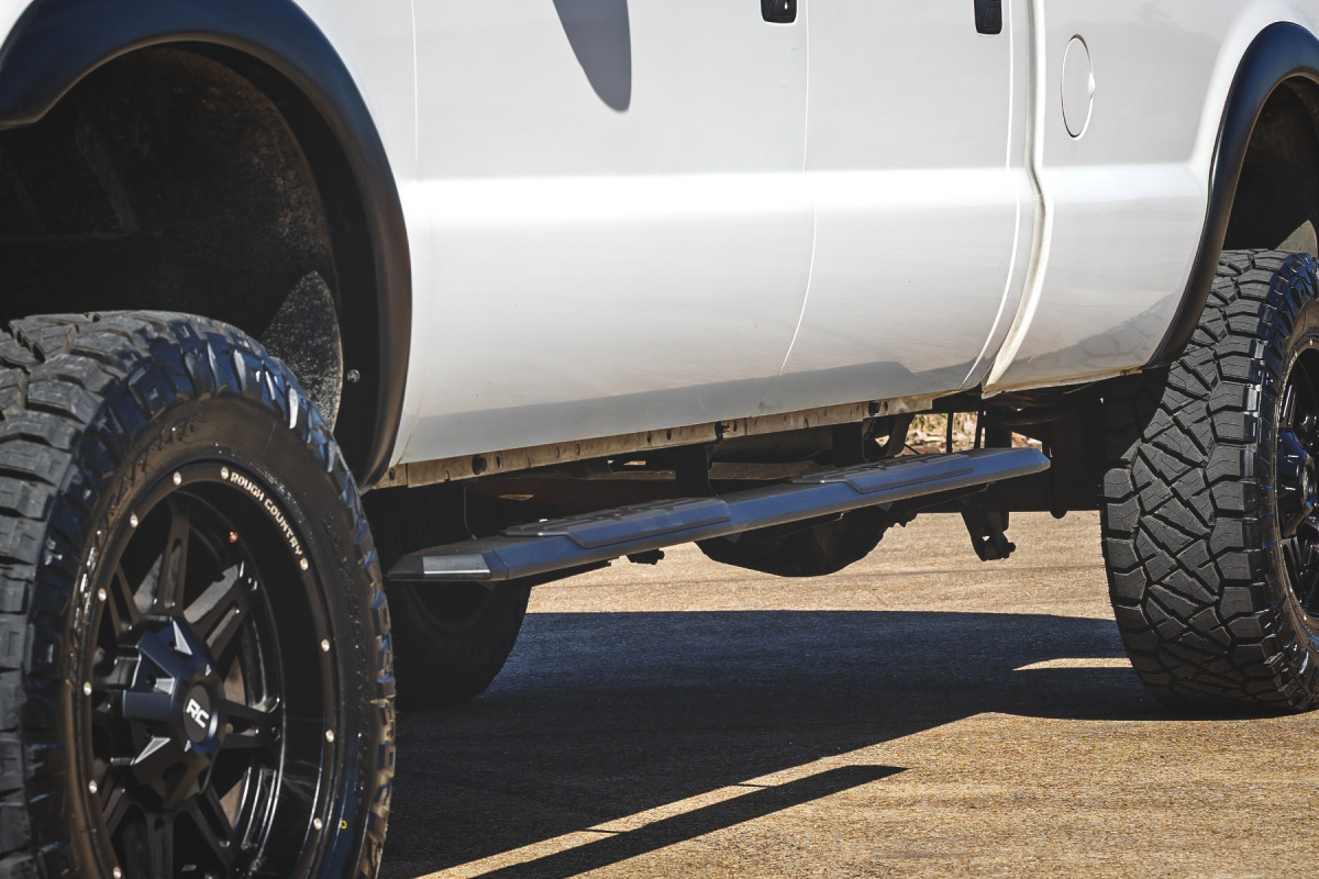Ford F-350 Running Boards - Rough Country - TR2-Series - '99 -'16