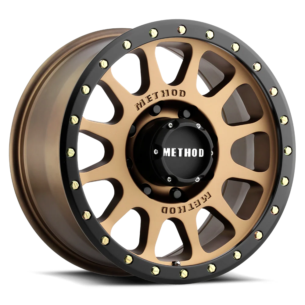 Custom Wheel 305-NV - Bronze w/ Matte Black Lip | 17x8.5 | 8x170 | +0mm - Method