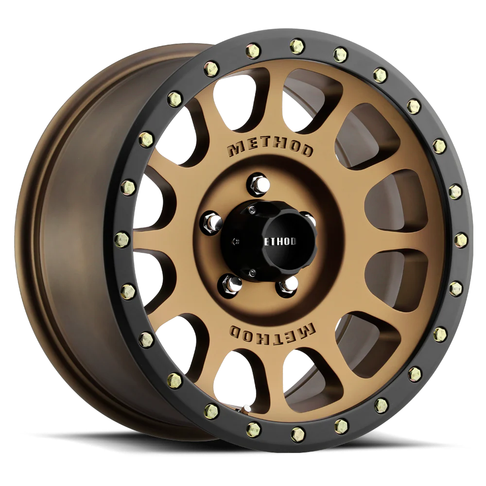 Custom Wheel 305-NV - Bronze w/ Matte Black Lip | 17x8.5 | 8x170 | +0mm - Method