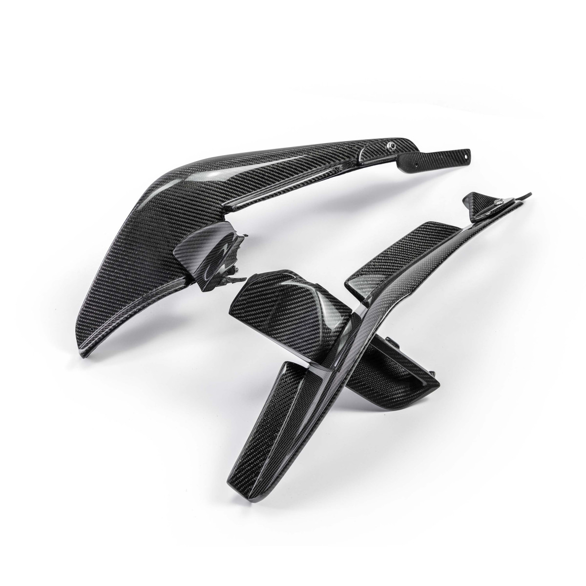 Toyota GR Corolla Front Bumper Canards - Seibon - Carbon Fiber - `23-`24