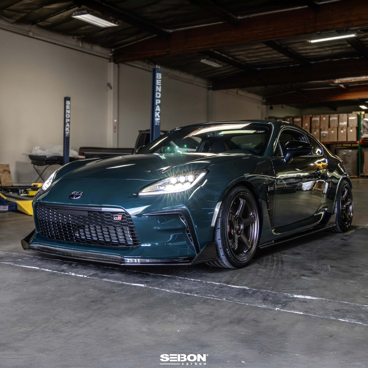 Toyota GR86 Front Lip - Seibon - MB-Style - Carbon Fiber - `22+