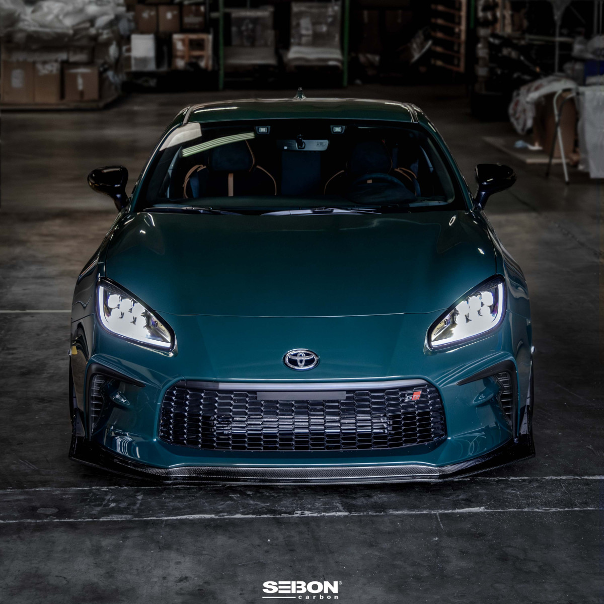 Toyota GR86 Front Lip - Seibon - MB-Style - Carbon Fiber - `22+