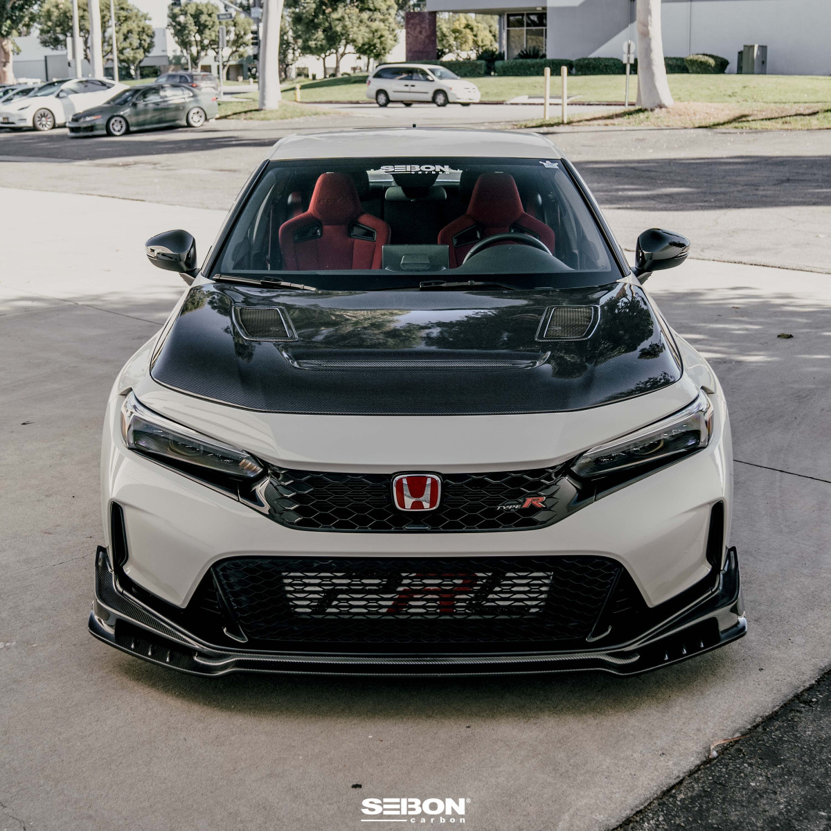 Honda Civic Hood - Seibon - GT-Style Double Sided - Carbon Fiber - `23+