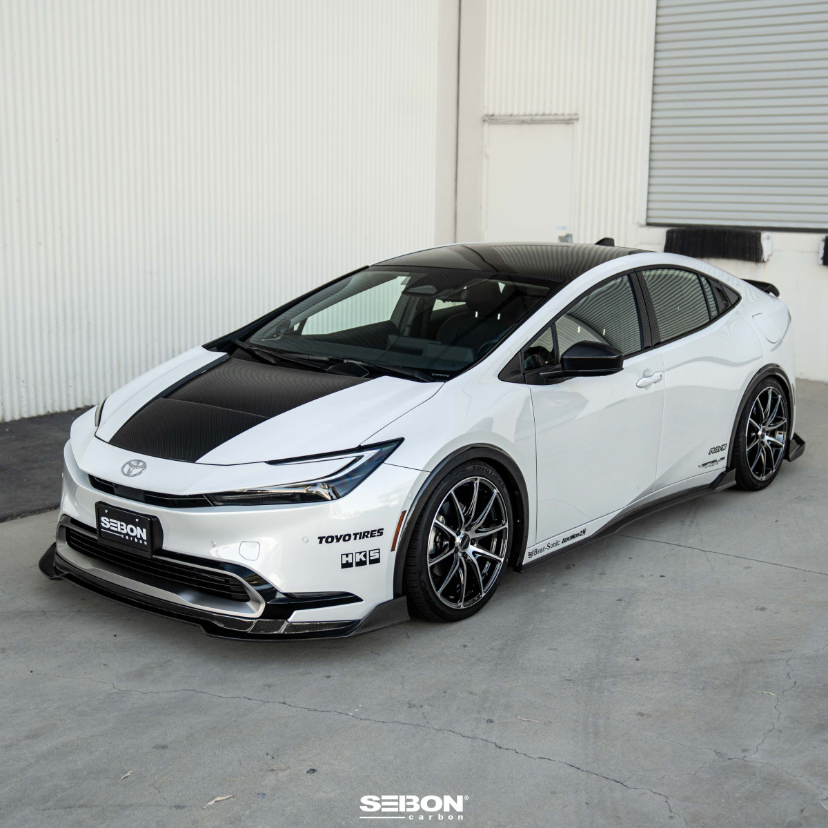 Toyota Prius Hood - Seibon - VT-Style - Carbon Fiber - `23-`25