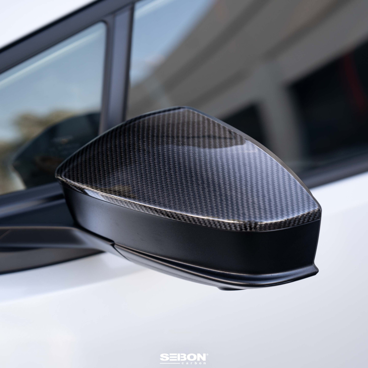Toyota Prius Mirror Cover - Seibon - Carbon Fiber - `23+
