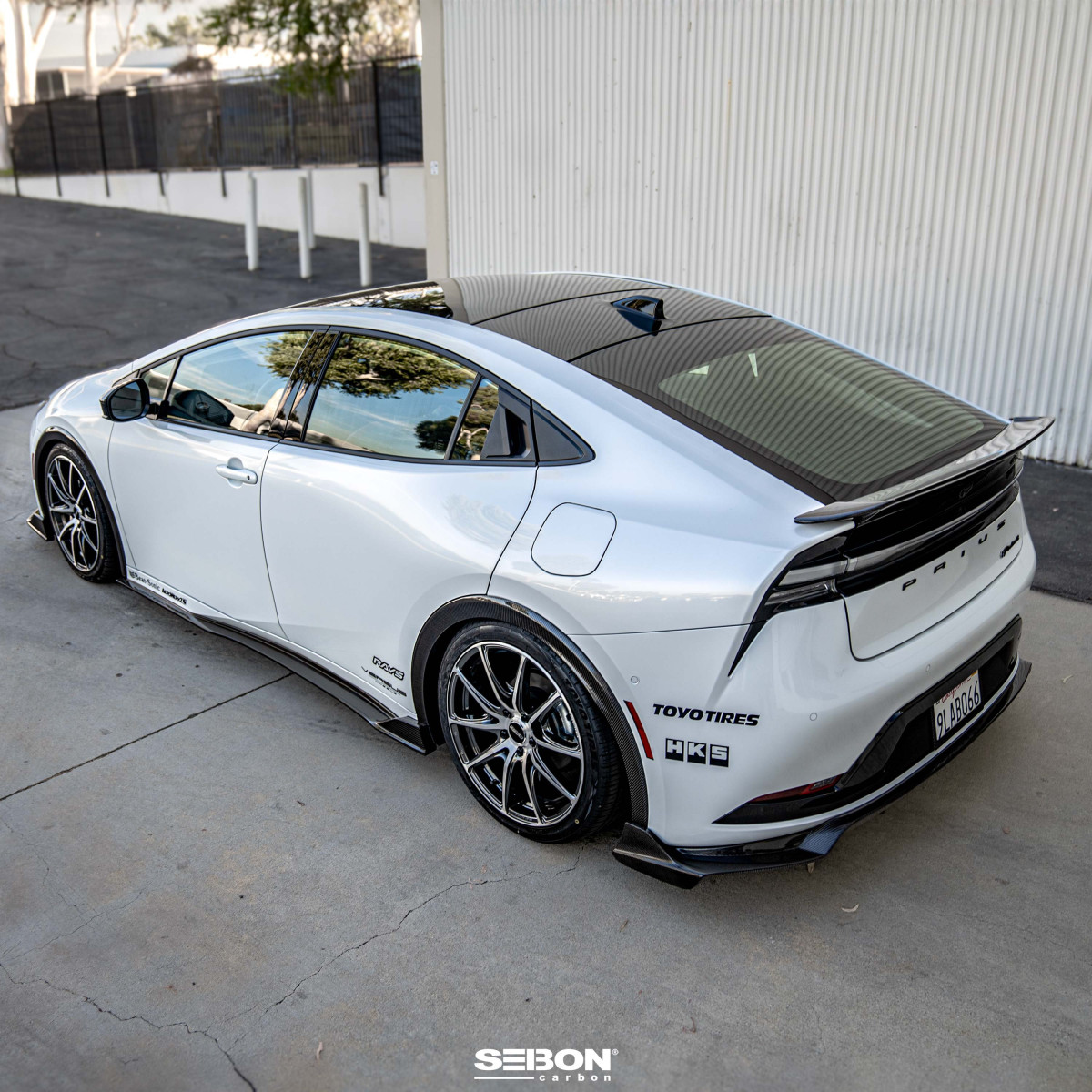 Toyota Prius Spoiler - Rear - Seibon - MB-Style Carbon Fiber - `23+