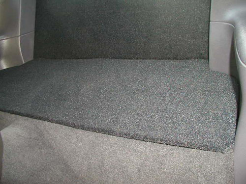 Ford Mustang Rear Seat Delete Kit - '94-'04