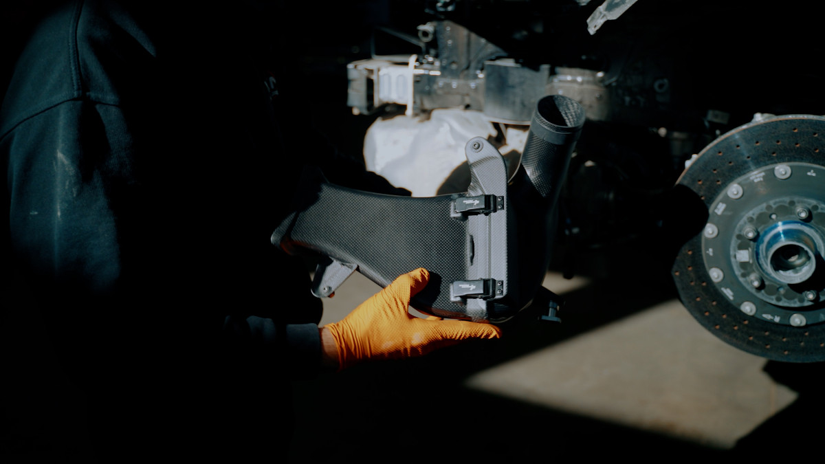 Porsche 911 Performance Air Intake - C-Tech Sprint Filter Carbon Fiber Air Intake - 992 Turbo/ S