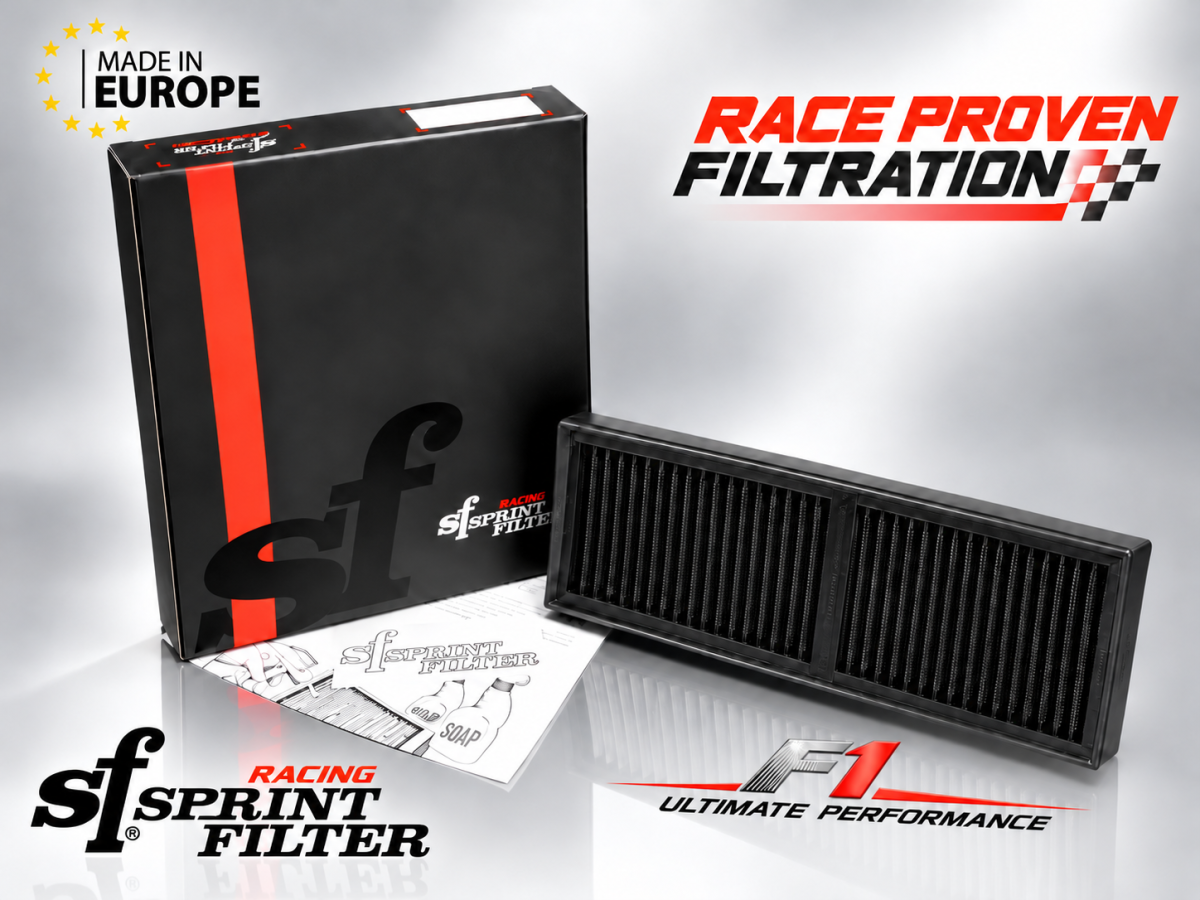Alfa Romeo Giulia Performance Air Filter - 2.0L - Sprint Filter - F1 Ultimate Performance Alfa Romeo Giulia Performance Air Filter - 2.0L - Sprint Filter - F1 Ultimate Performance
