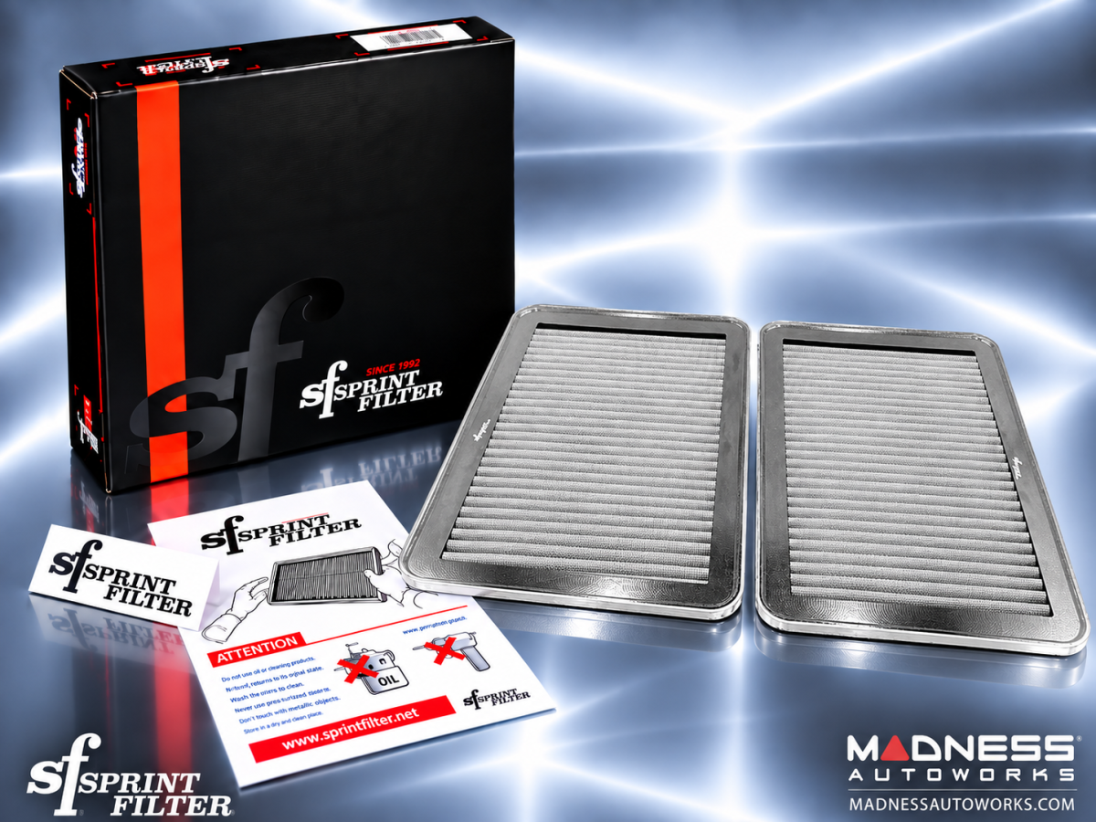 Lamborghini Aventador Performance Air Filter - Sprint Filter - WP Ultra Fine/ Waterproof Lamborghini Aventador Performance Air Filter - Sprint Filter - WP Ultra Fine/ Waterproof