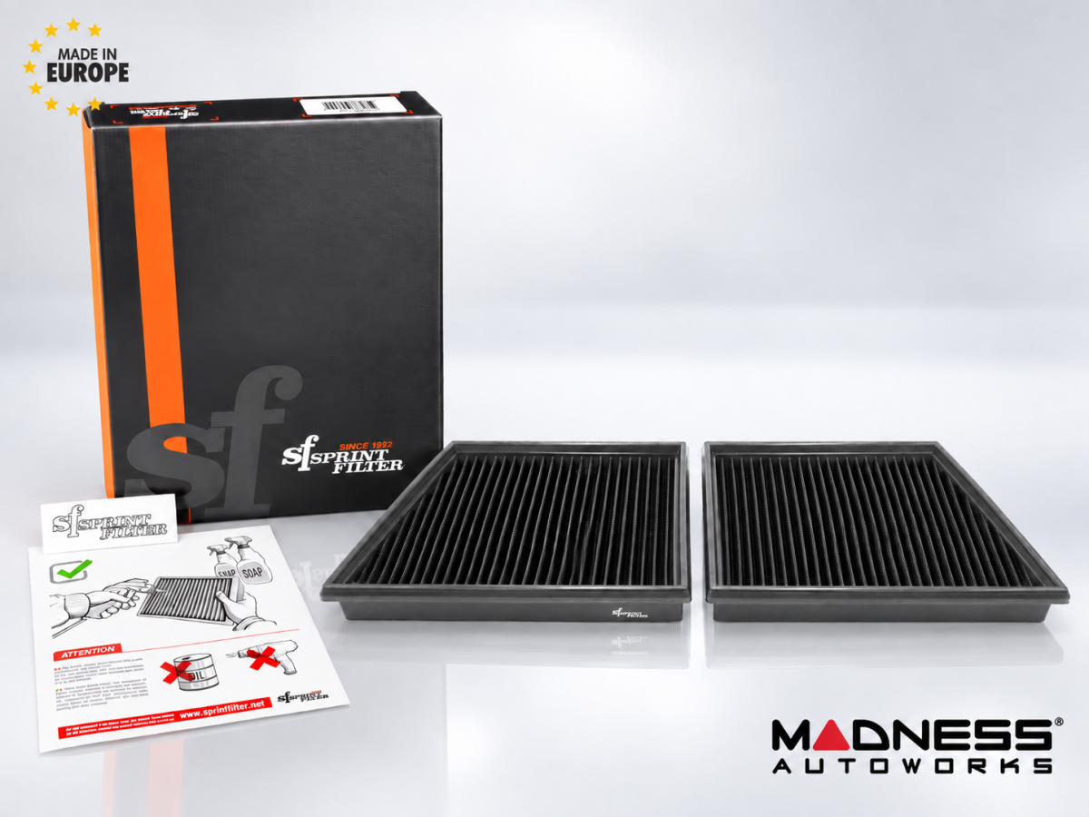 Jaguar F-Pace Performance Air Filter - Sprint Filter - F1 Ultimate Performance - X761 Jaguar F-Pace Performance Air Filter - Sprint Filter - F1 Ultimate Performance - X761