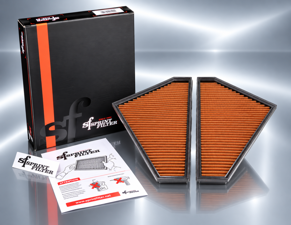 Jaguar F-TYPE Performance Air Filter - 5.0L V8 - Sprint Filter - S High Performance